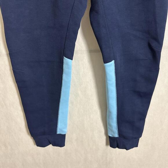 Nike Men's Size XL Blue \ Cotton Blend Tech Fleece Jogger Pants - Picture 5 of 12